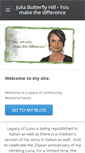Mobile Screenshot of juliabutterfly.com